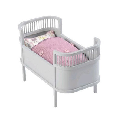 Smallstuff Rosaline Doll Bed – Grey