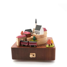 Wooderful Life Wooden Music Box - Autumn Train