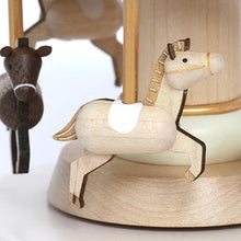 Wooderful Life Wooden Music Box - Carousel