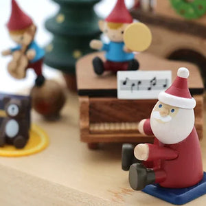 Wooderful Life Wooden Music Box - Christmas Concert