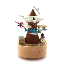 Wooderful Life Wooden Music Box - Propeller Plane