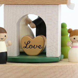 Wooderful Life Wooden Music Box - Wedding Chapel