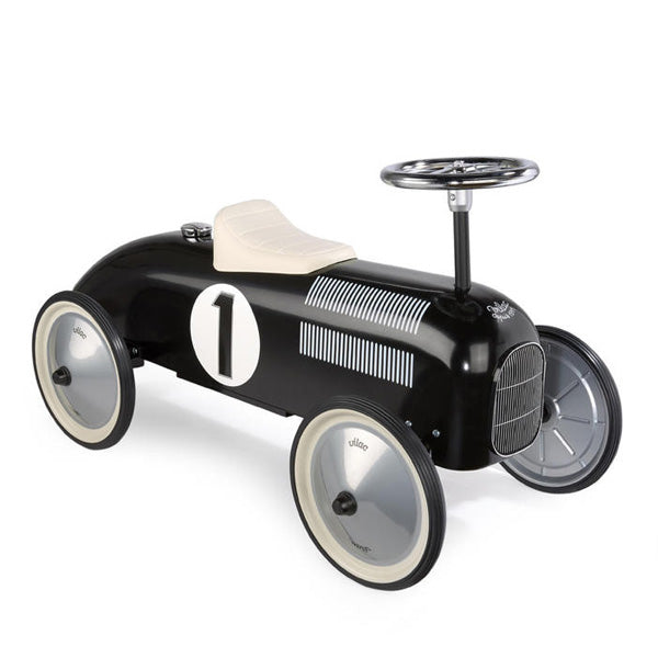 Vilac Classic Ride On Metal Car – Black