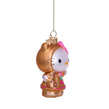 Vondels Glass Shaped Christmas Ornament - Hello Kitty Gingerbread