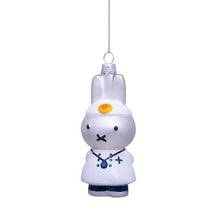 Vondels Glass Shaped Christmas Ornament - Miffy Doctor