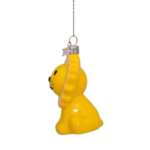 Vondels Glass Shaped Christmas Ornament - Miffy Lion