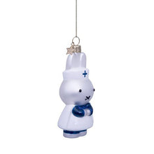 Vondels Glass Shaped Christmas Ornament - Miffy Nurse