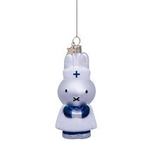 Vondels Glass Shaped Christmas Ornament - Miffy Nurse