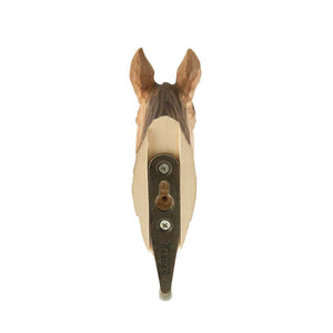 Wildlife Garden Hand Carved Animal Hook - Arab Horse