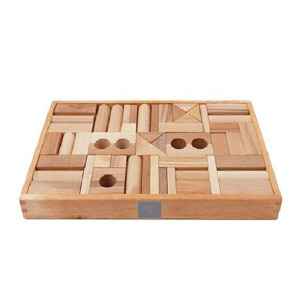 Wooden Story Natural Blocks – 54 pcs