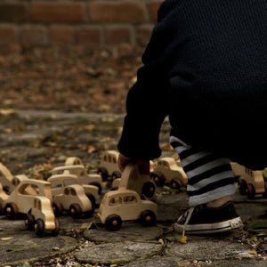 Wooden Story Electric Car