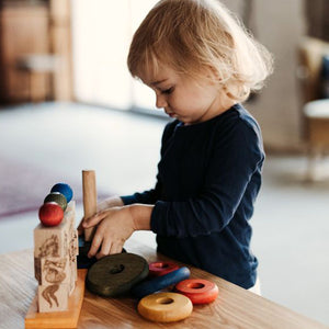 Wooden Story Rainbow Stacking Dreamland