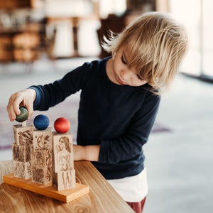 Wooden Story Rainbow Stacking Dreamland