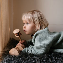 Wooden Story Rattle - Nighthawk