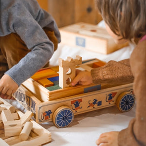 Wooden Story Wooden Trolley