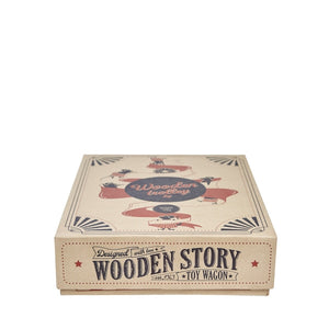 Wooden Story Wooden Trolley