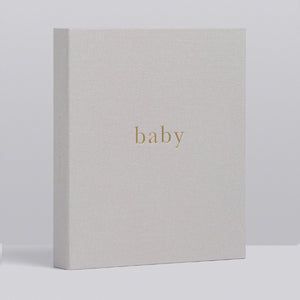 Write to Me Baby Journal - Your First Five Years • Light Grey