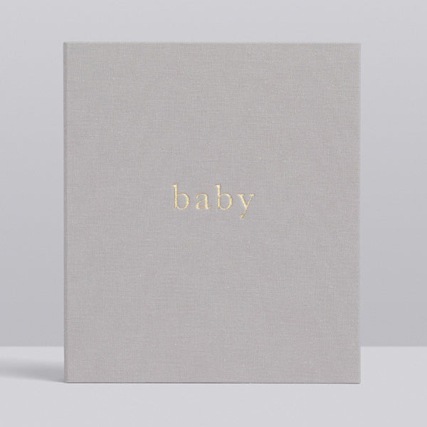 Write to Me Baby Journal - Your First Five Years • Light Grey