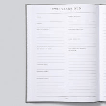 Write To Me Baby Journal - The First Five Years • Blue