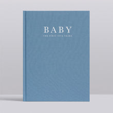 Write To Me Baby Journal - The First Five Years • Blue