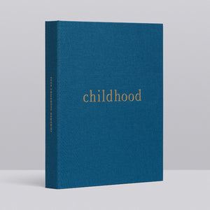 Write to Me Childhood Journal - Your Childhood Memories • Royal Blue