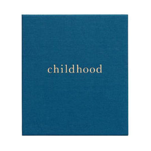 Write to Me Childhood Journal - Your Childhood Memories • Royal Blue