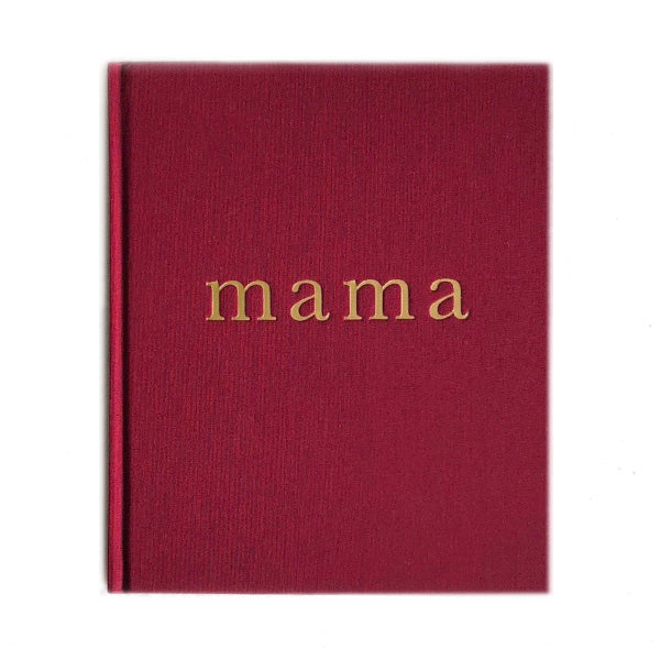 Write To Me Mama Journal - Tell Me About It • Maroon