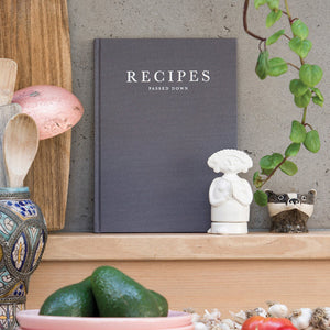 Write To Me Journal - Recipes Passed Down • Stone