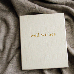 Write To Me Well Wishes - Guest Book • White