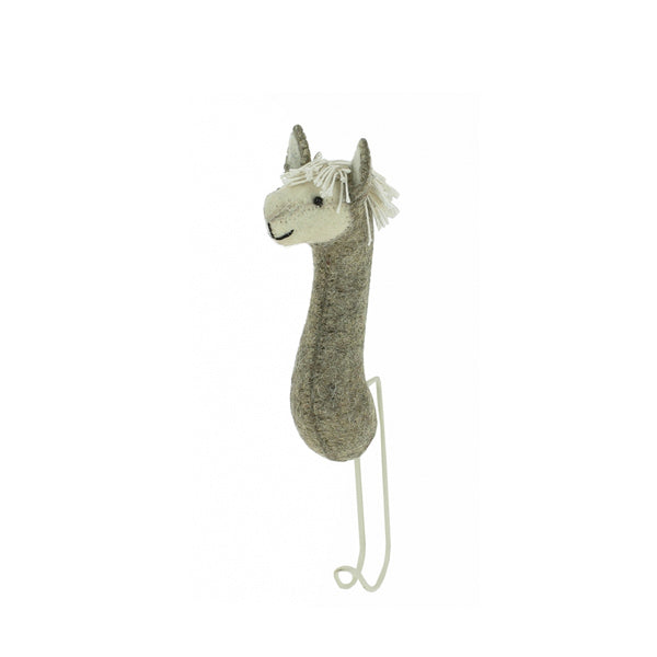 Fiona Walker Animal Head Hook – Llama